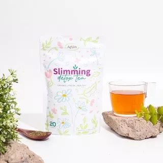 Slimming Detox Tea by AGSLIM | teh peluntur lemak menghilangkan perut buncit