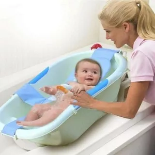 Jaring mandi bayi / Jaring bak mandi bayi anti slip anti tenggelam/ baby bath helper Alas Mandi Bayi