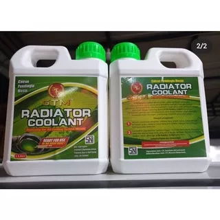 air radiator air coolant 1 liter air hijau motor mobil