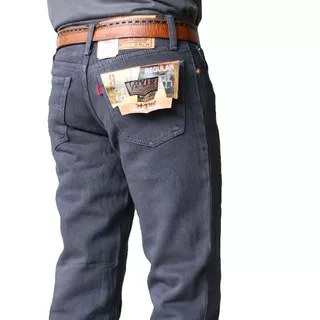 Celana Jeans Abu Abu Grey Pria Size 27/28/29/30/31/32/33/34/35/36/37/38/39/40/41/42/43/44