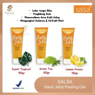 SALSA Hans Jebb Gel Skin Cleanser - Penghilang Daki Tanpa Bilas Original BPOM