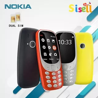 Handphone New NOKIA 3310 1.77inch DUAL SIM Bisa Bahasa Indonesia