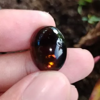 batu kecubung hitam pelangi asli bukan akik Wulung cat eye black Opal zamrud akik murah