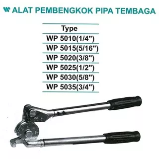 Alat Pembengkok Pipa Tembaga Size 5-16 Inch - Wipro 5015 Berkualitas