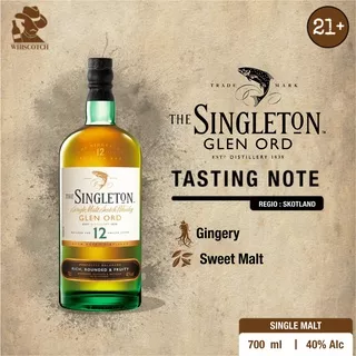 The Singleton 12 Glen Ord | Single Malt | 700 mL | 40% Alc