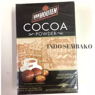 Cocoa Powder / Cocoa Powder Van Houten / Kakao Bubuk 45g / Kokoa Bubuk 1 Pack