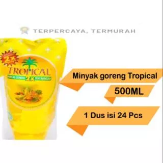 MINYAK TROPICAL 24 BKS @500ML