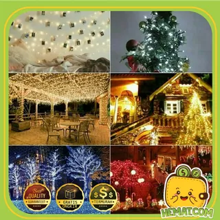 Lampu Hias LED Tumblr Dekorasi  Natal Tahun Baru / Hiasan Outdoor Cafe Hotel
