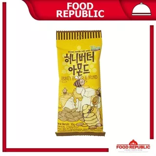 TOM HONEY BUTTER ALMOND 30 GR TOMS FARM KOREA SNACK CEMILAN