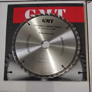 Saw Blade 8x40T GMT for Wood ( tebal) / Saw Blade GMT 8x40T for Wood (tebal)