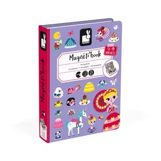 Janod - PRINCESSES MAGNETIC BOOK