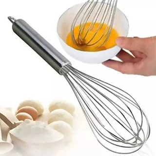 Pengocok Telur Manual Pengaduk Adonan Kue Hand Mixer Egg Whisk Stainless Steel