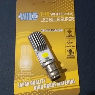 Bohlam bulb lampu depan LED K1 Arus AC DC warna putih mio vario beat supra 125 smash satria fu