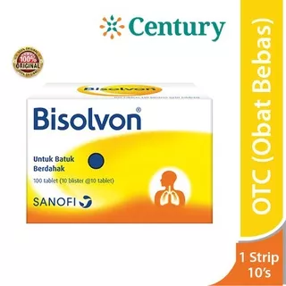 Bisolvon Tablet 1 Strip (10 Tablet) / Batuk