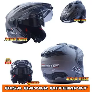 HELM / NHK / HELM NHK / HELM NHK PREDATOR CRYPTON STAR GREY DOFF TERMURAH