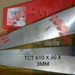 Pisau planer TCT 610 KADUR madein GERMANY pisau serut pisau ketam kayu pisau jointer TCT 610x30x3mm