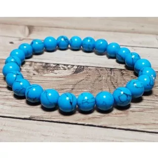 GELANG BATU PIRUS TURQUOISE PERSIA ASLI NATURAL