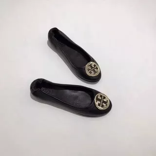 Tory Burch Original TB Minnie Travel Flat Shoes Sepatu Wanita Balet