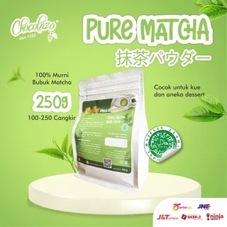 Matcha Powder Murni (100%) Japanese Pure Green Tea 250g Bubuk Minuman Matcha Jepang Chocolazo Premium Grade