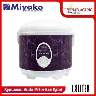 MIYAKO RICE COOKER MCM 508 / MCM508 [1,8L] GARANSI RESMI PURPLE ROSE