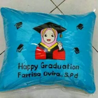 BANTAL /GRADUATION /BANTAL CUSTOM /KADO ULTAH /WISUDA /HAPPY ANNIVERSARY