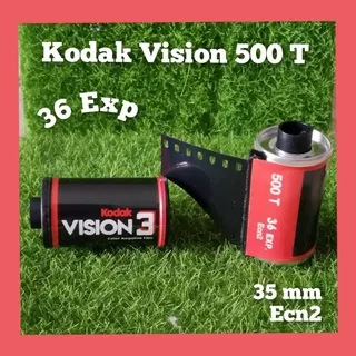 roll film kodak Vision 500 T kamera analog 35mm 36 exp aman untuk kamera pocket