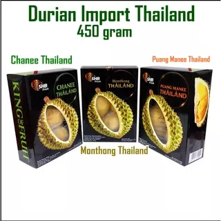 Durian Monthong Thailand / Durian Puang Manee Thailand / Durian Chanee Thailand / Durian Montong Monthong Thailand Frozen SHB IMPORT
