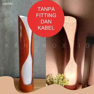 Lampu Hias Bambu / Lampu Hias Kamar / Lampu Hias Ruang Tamu