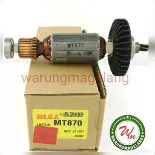 Armature BULL FOR mesin rotary hammer drill maktec mt 870 mt871 mt 871