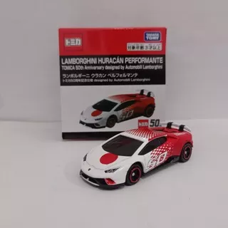 Tomica 50th anniversary Lamborghini Huracan diecast mobil sport original tomica murah