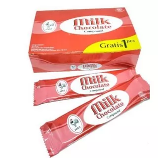 Milk Chocolate Jago (Coklat Ayam Jago Jadul) 1box isi 12+1