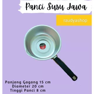 PANCI SUSU JAWA PANCI FITRI 20 CM PANCI ALUMINIUM PANCI SUSU MIE MASPION