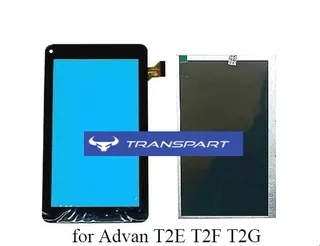 Lcd + Touchscreen Advan T2E T2F T2G