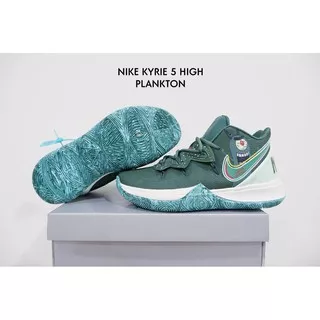 Sepatu Basket Nike Kyrie 5 High Plankton / Larry / Garry 2
