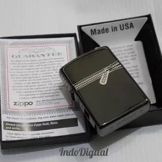 kore zippo black ice ebony resleting motif zipper korek zippo zipper  korek mewah kece hits kekinian