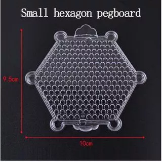 Aquabeads Tray Aqua Beads aksesoris accesories small tray board pegboard hexagon