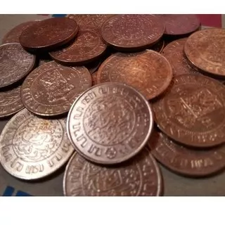909**!! Koin Uang Kuno Logam Uang Lama Benggol 2,5 Sen 2 1/2 Cent Nederlandsch Indie 1945 Numismatik