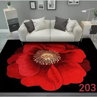 Karpet Lantai Import Eropa Motif Bunga Cantik 200x270cm Carpet Murah Ruang Tamu Kamar Anak Keluarga Anti Slip Modern
