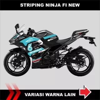 Decal Striping Sticker All New kawasaki ninja 250 Fi - Stiker Lis Variasi Ninja 250 Motif Petronas - Stiker Ninja 2018