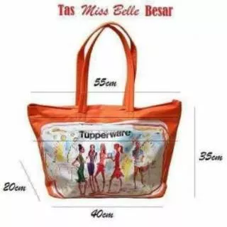 Tas kitbag original tupperware