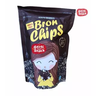 Bron Chips Keripik Brownies Kering Aneka Rasa Best Seller 60g