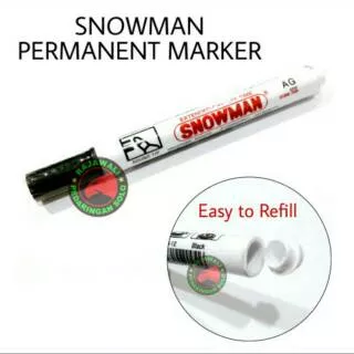 SPIDOL SNOWMAN BESAR PERMANENT MARKER