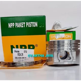 PISTON KIT NPP YAMAHA VEGA ZR / JUPITER ZX 115 ROBOT ( STD / 050 / 100 / 150 / 200 ) ( 50 / 50,5 / 51 / 51,5 / 52 ) (5D9-1630-NPP)