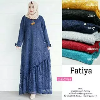 Fatiya dress brokat jumbo size