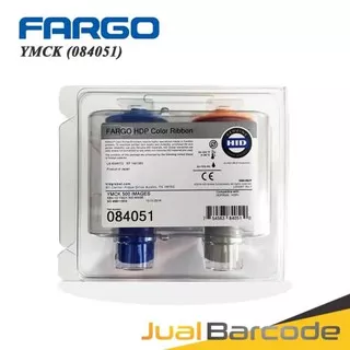 FARGO HDP 5000 Color Ribbon YMCK 500 IMAGES - PN : 84051 ( 084051 )