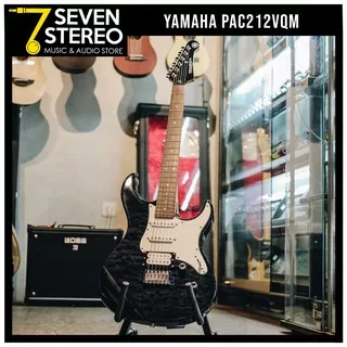 Yamaha Pacifica PAC212VQM Translucent Black Electric Guitar