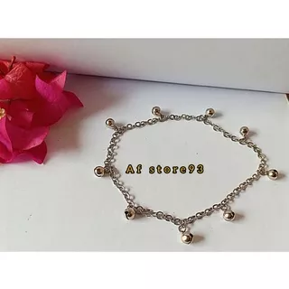 Gelang Kaki Gelang Tangan Monel Anak Dewasa Model Krincing/kroncong