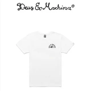 De*s ex machina t shirt the enthusiasm ke white (half cut barcode )