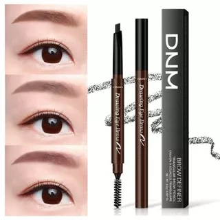 termurah Pensil alis DNM WATERPROOF eyebrow pensil alis sisir