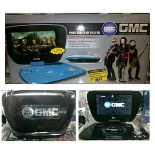 Portable GMC 9 DIVX-808U TV 9 | DVD PLAYER | LED 300 | GAME | MP3
